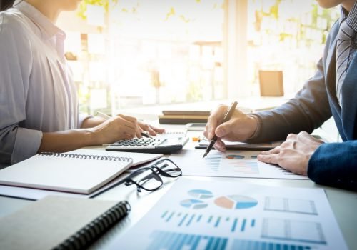 business-man-financial-inspector-secretary-making-report-calculating-checking-balance-internal-revenue-service-inspector-checking-document-audit-concept