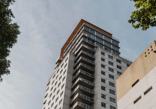 low-angle-skyscraper-city
